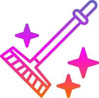 Broom Vector Icon Design