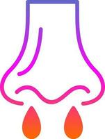 Nose Vector Icon Design