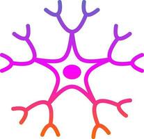 Neuron Vector Icon Design