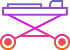 Stretcher Vector Icon Design