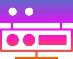 Server Vector Icon Design