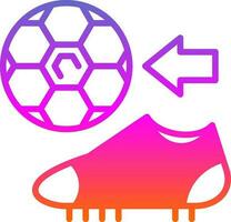 Football boots Vector Icon Design