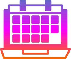 diseño de icono de vector de calendario