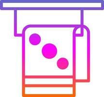 Towel Vector Icon Design