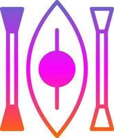 Kayak Vector Icon Design