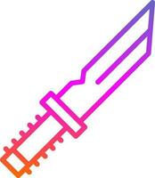 diseño de icono de vector de cuchillo