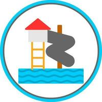 Water park Vector Icon Design