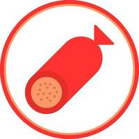 Salami Vector Icon Design