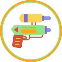 diseño de icono de vector de pistola de agua