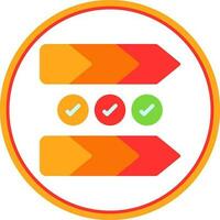 Value chain Vector Icon Design