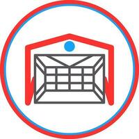 Goal post Vector Icon Design