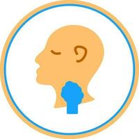 Thyroid Vector Icon Design
