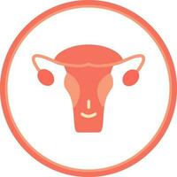 Uterus Vector Icon Design