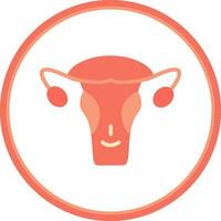 Uterus Vector Icon Design