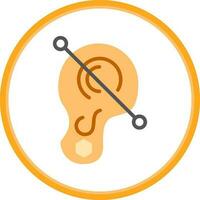 Percing line Vector Icon Design