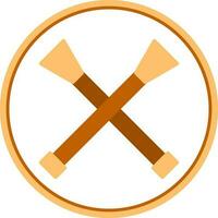 Paddle Vector Icon Design
