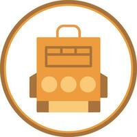 Backpack Vector Icon Design