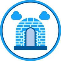 Igloo Vector Icon Design