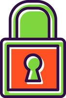 Padlock Vector Icon Design