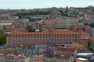 Aerial view of Lisbon photo