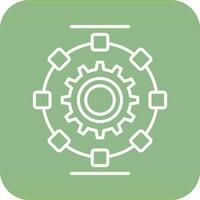 Automated Process Vector Icon