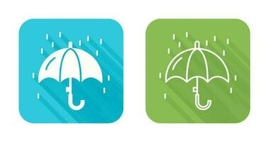 Raining Vector Icon