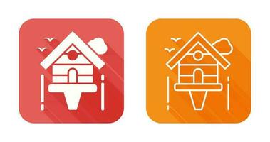 Birdhouse Vector Icon