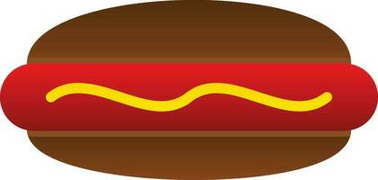 Hot dog Vector Icon Design