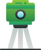 Tripod Vector Icon Design