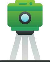 Tripod Vector Icon Design