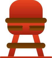 Baby chair Vector Icon Design