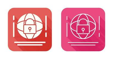 Internet Security Vector Icon
