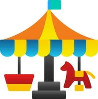 Carousel Vector Icon Design