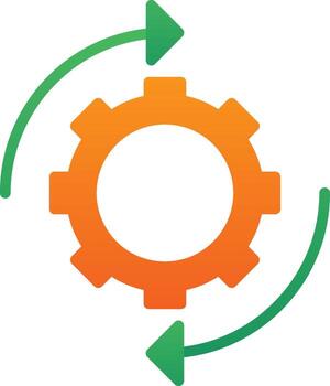 Workflow Vector Icon Design