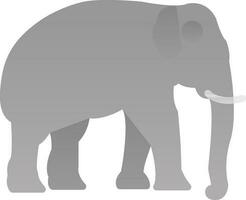 diseño de icono de vector de elefante