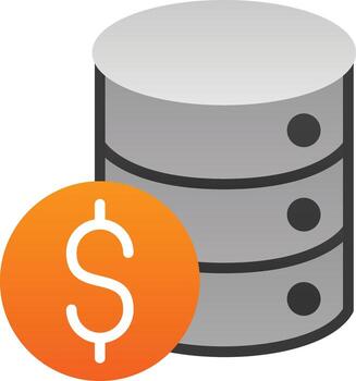 Database Vector Icon Design