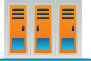 Locker Vector Icon Design