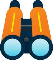 Binoculars Vector Icon Design