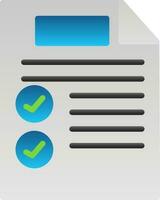 Document Vector Icon Design