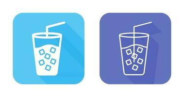 Cold Drink Vector Icon