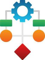 Algorithm Vector Icon Design
