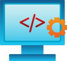 Web development Vector Icon Design