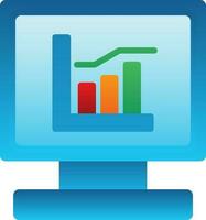 Analytics Vector Icon Design