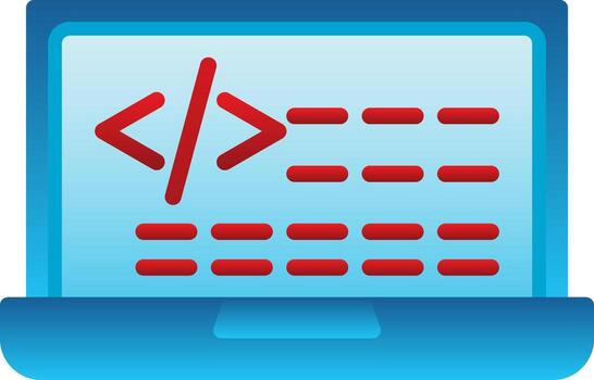 codificación vector icono diseño