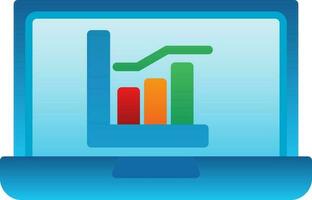 Analytics Vector Icon Design