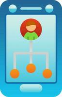 Interactions Vector Icon Design