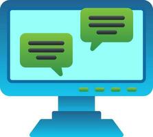 Asking Vector Icon Design