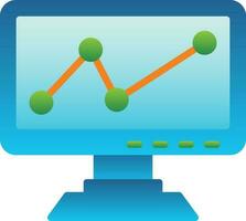 Analytics Vector Icon Design