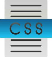 Css file Vector Icon Design