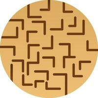 Labyrinth Vector Icon Design